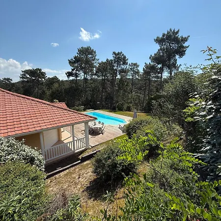 Avec Piscine 8p Autour Du Golf Villa Lacanau